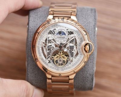 Ballon Bleu De Cartier Men 41*12mm Mingzhu Automatic Movement 316L Steel Watch